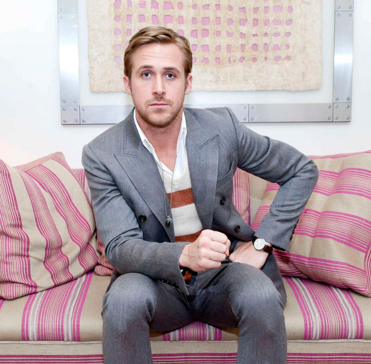 In a Millennial pink suit, Ryan Gosling really is living in a Barbie World Briti